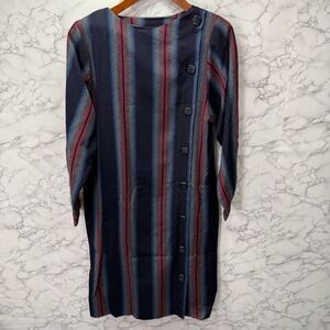 Vintage Studio Design Wool Dress sz 10 # G802